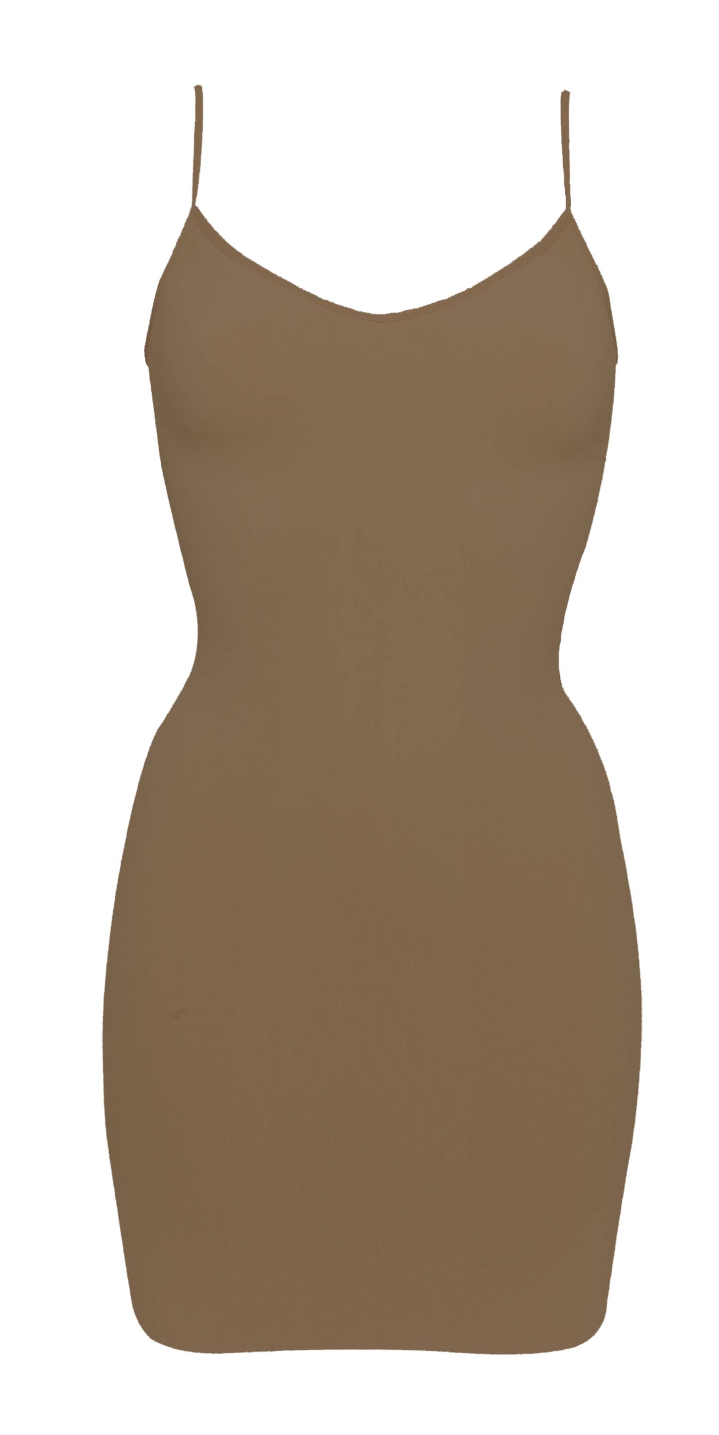 Non Slip Dress: Nude Large