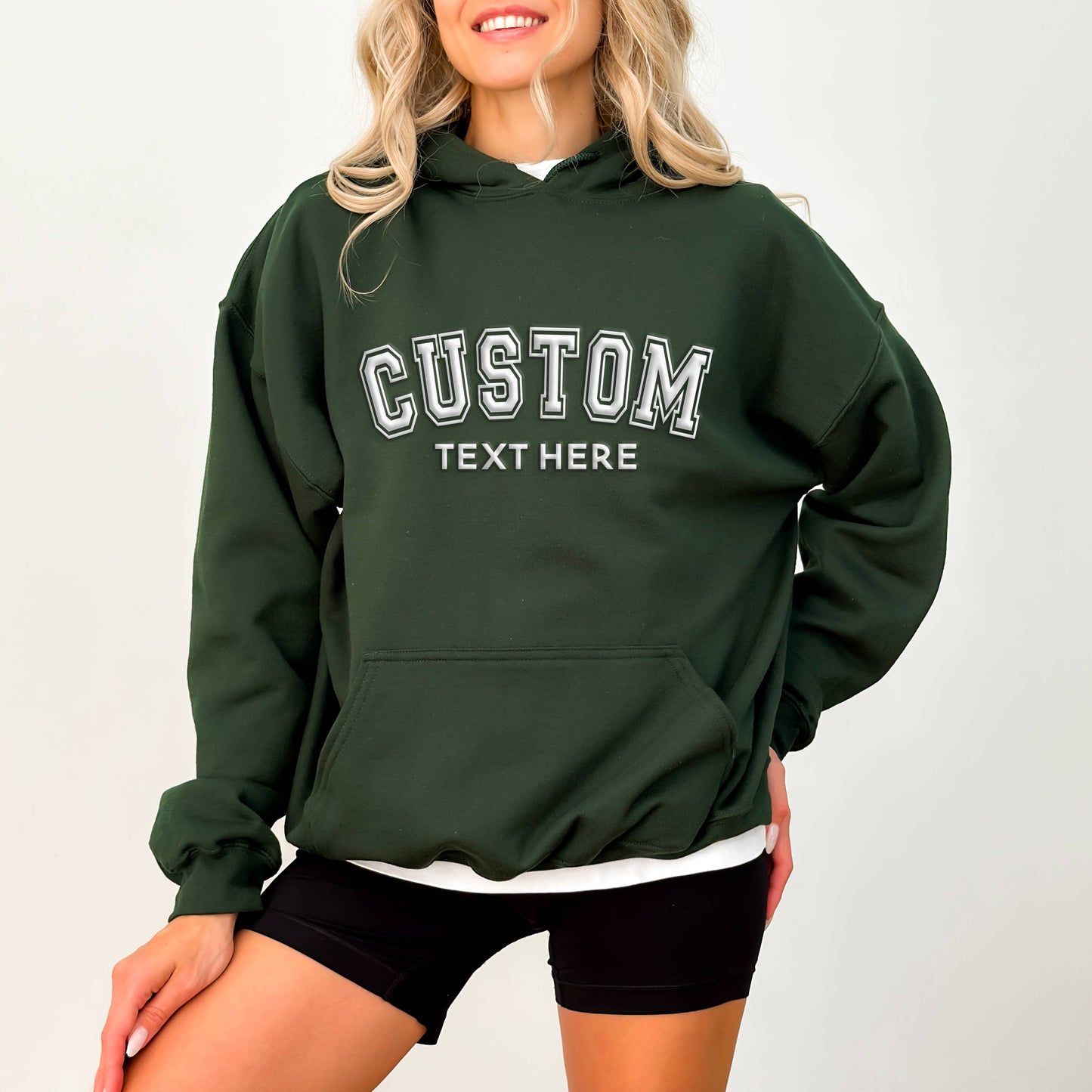 What's Your Truth Print Unisex HOODIE: Black / M