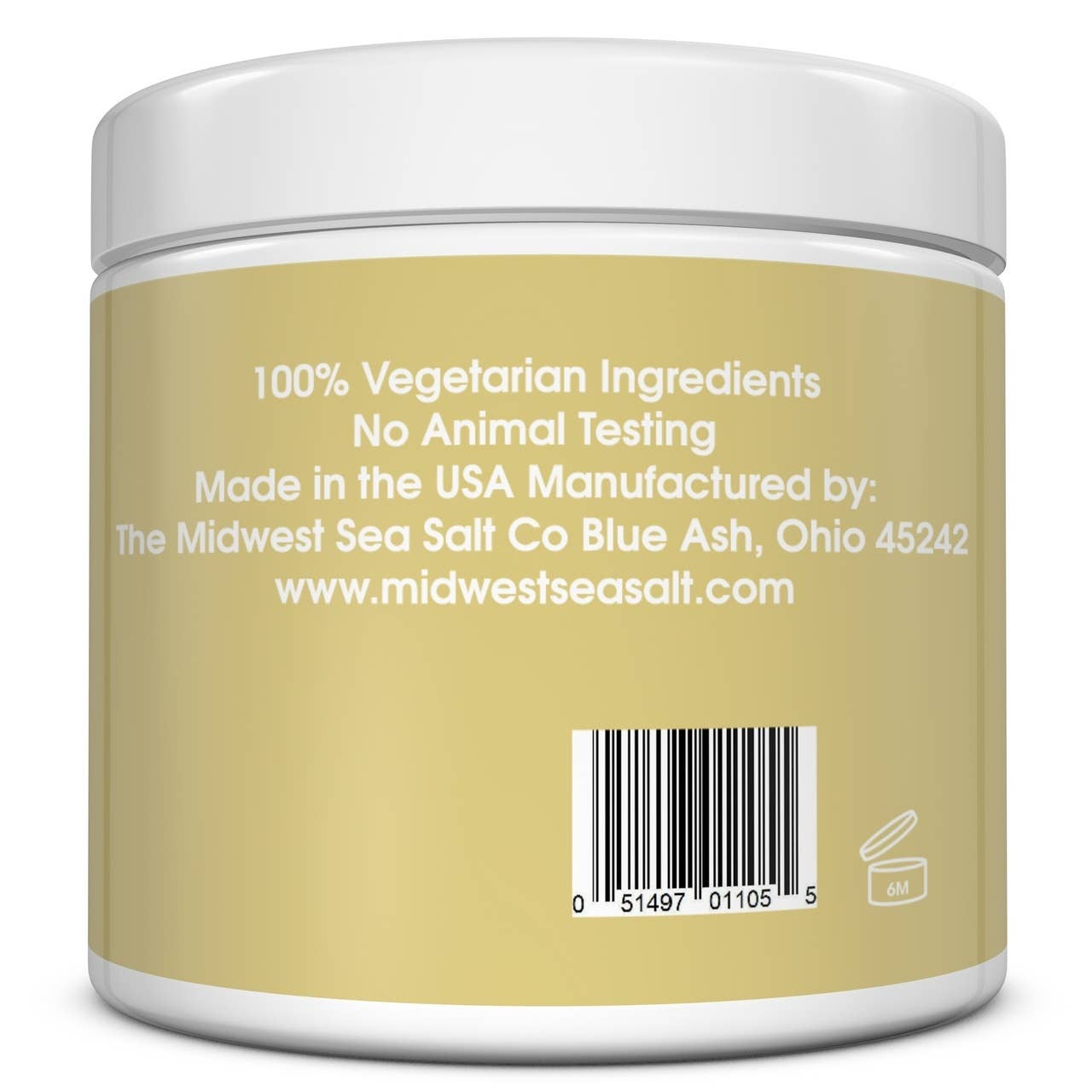 Skin Sherbet Vanilla Bean Body Polish Salt Scrub - 23oz: Retail Product