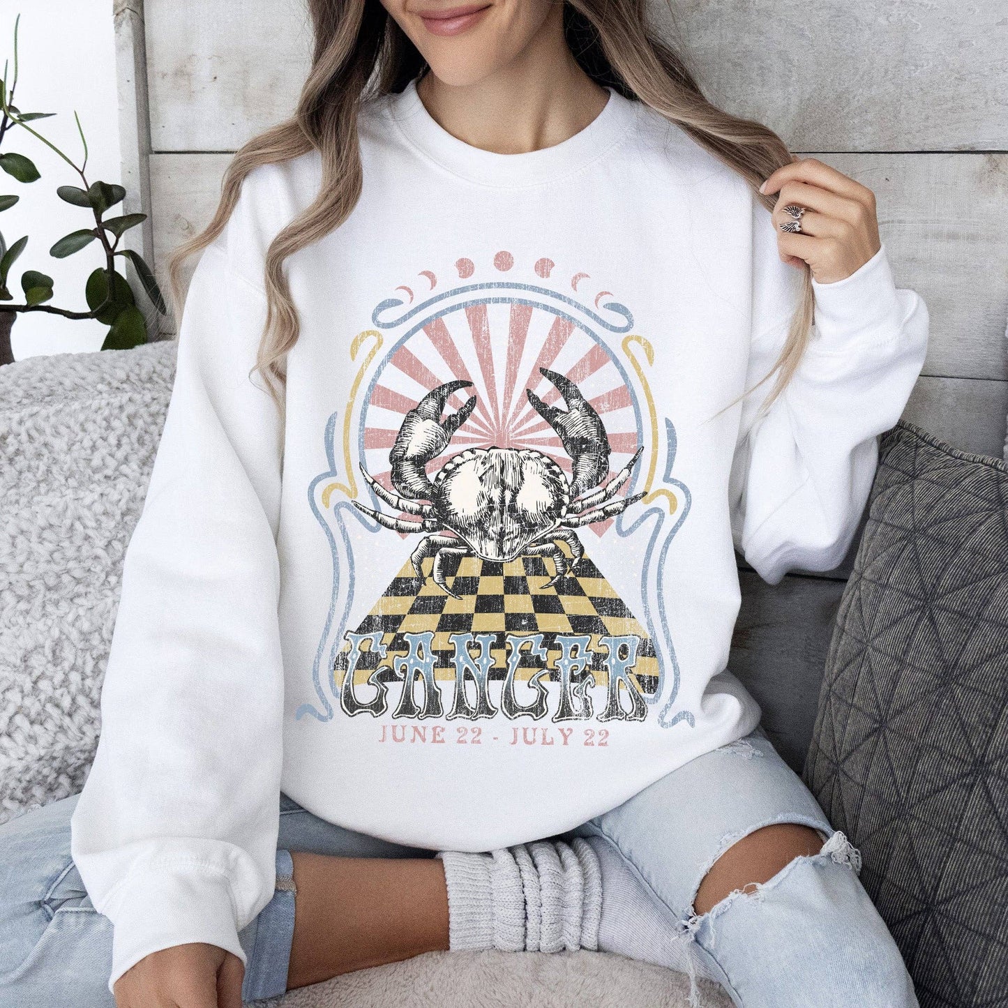 Cancer Zodiac, Astrology, Horoscope Sweatshirt