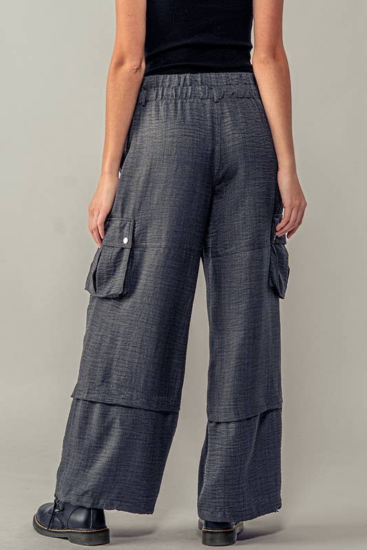 **Everywhere Linen Cargo Pants