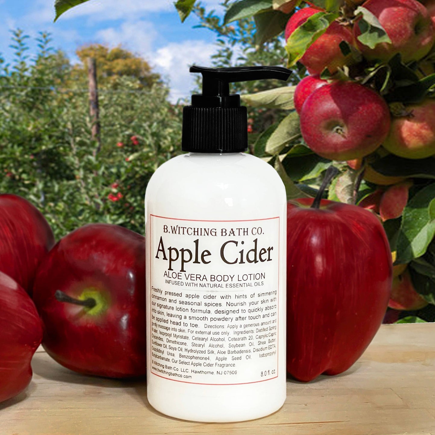 Apple Cider Aloe Vera Body Lotion 8oz.
