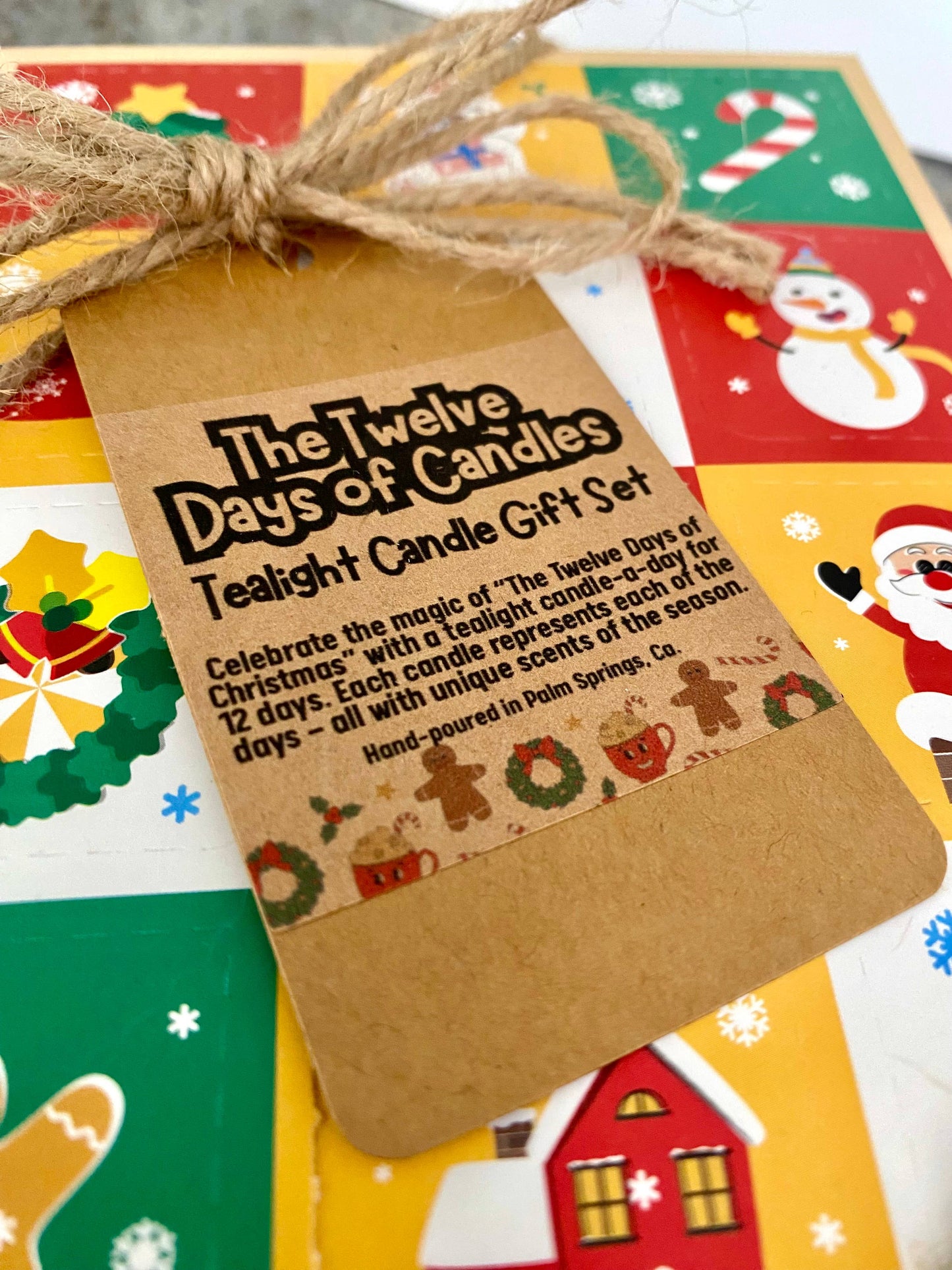 Christmas Tealight Gift Set | 12 Days of Candles