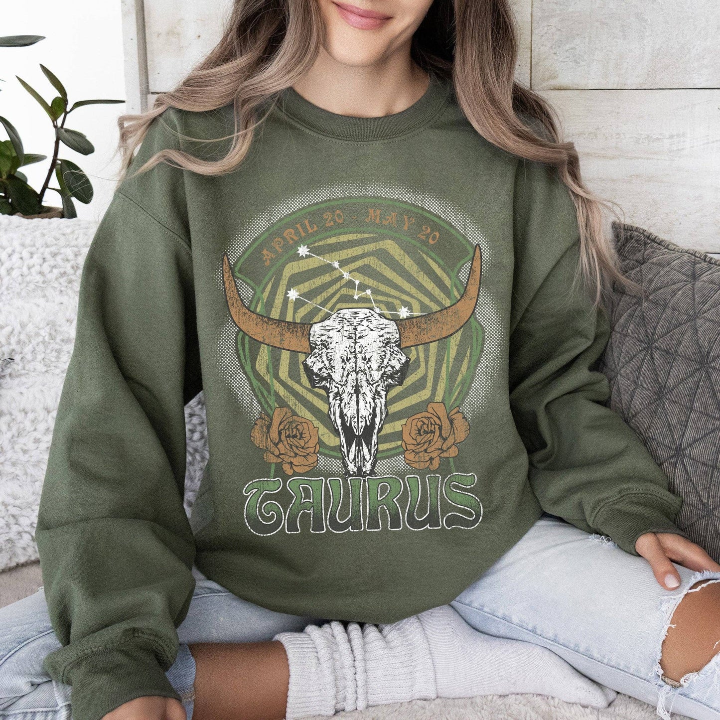 Taurus Zodiac, Astrology, Horoscope Sweatshirt