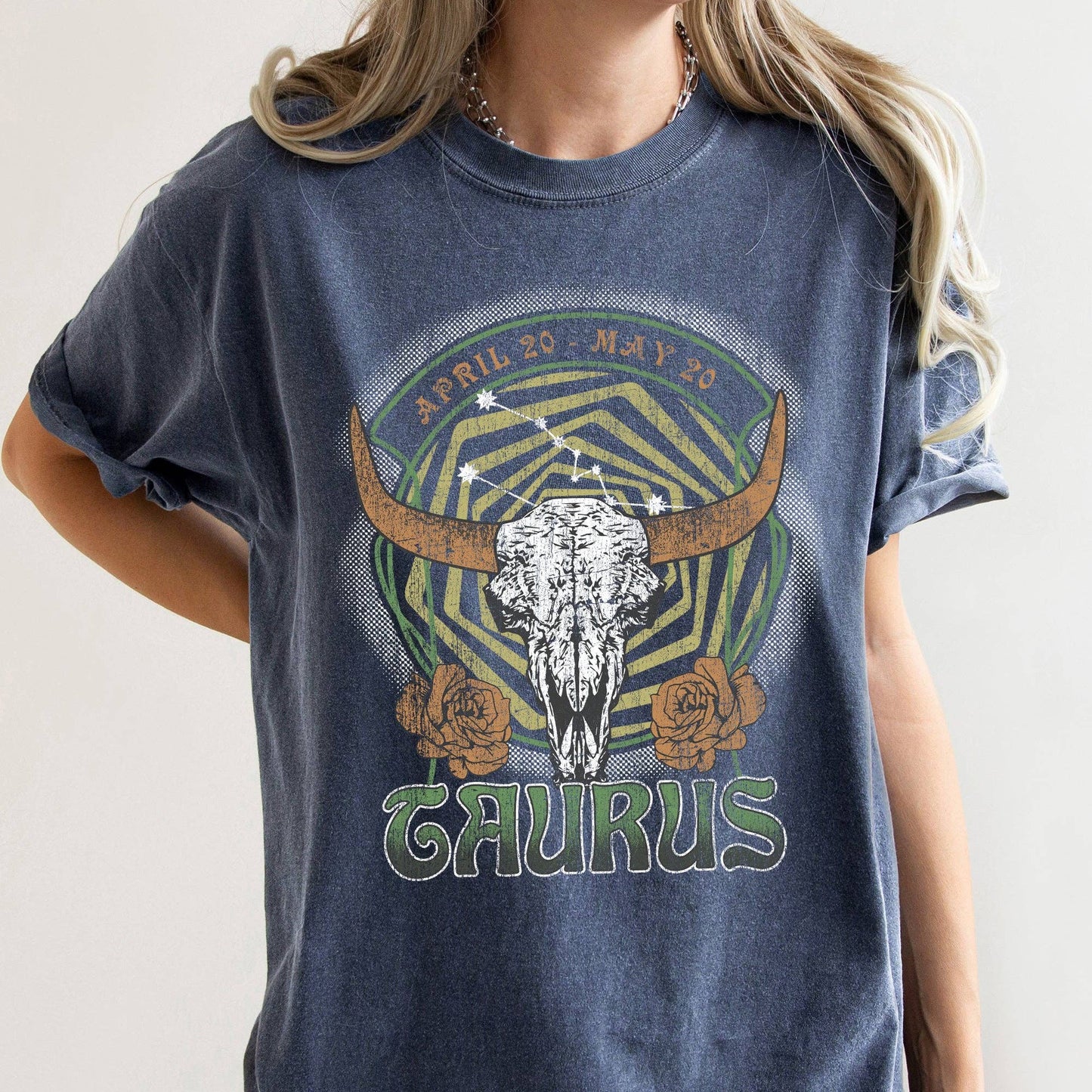 Taurus Zodiac Comfort Colors Tees, Horoscope, Astrology