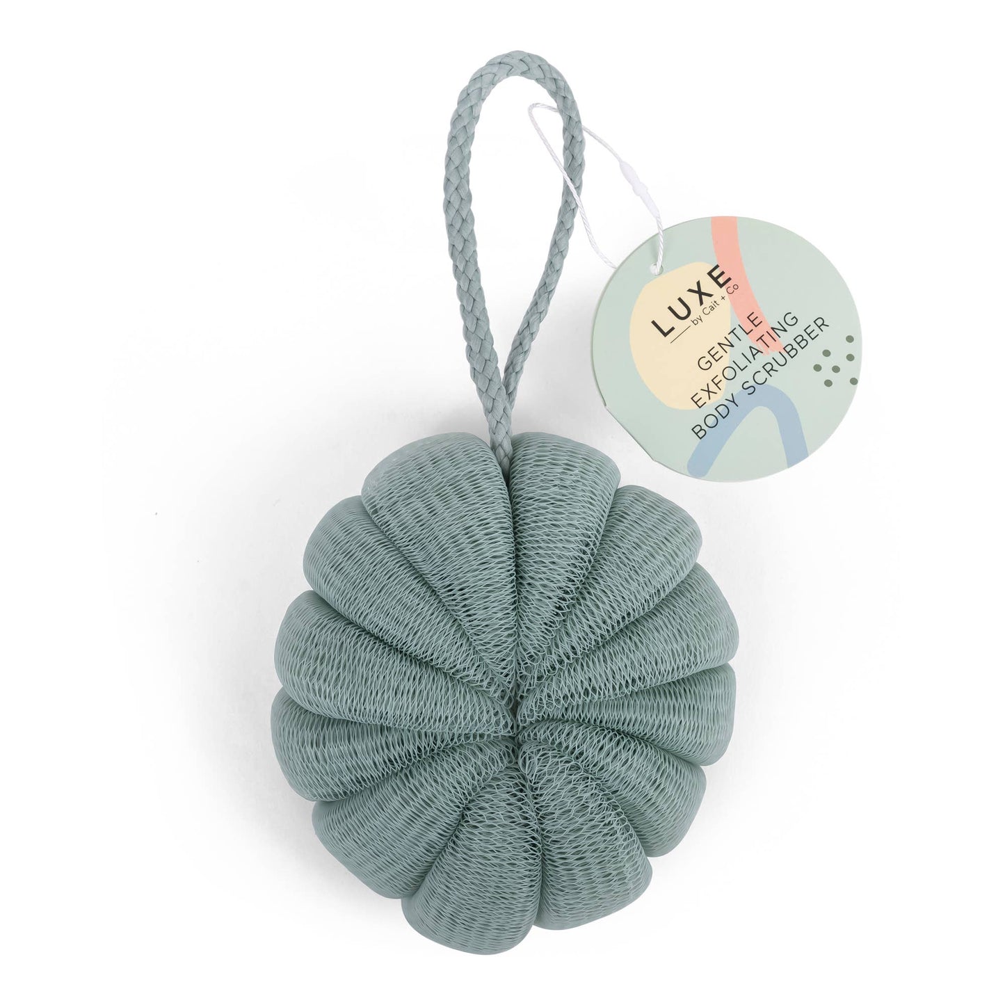 Luxe-Gentle Exfoliating Body Scrubber - Green