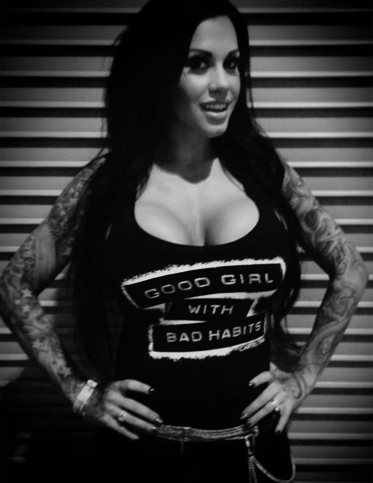 Good Girl With Bad Habits: Black White / L 3215-BLACK WHITE |
