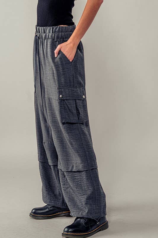**Everywhere Linen Cargo Pants