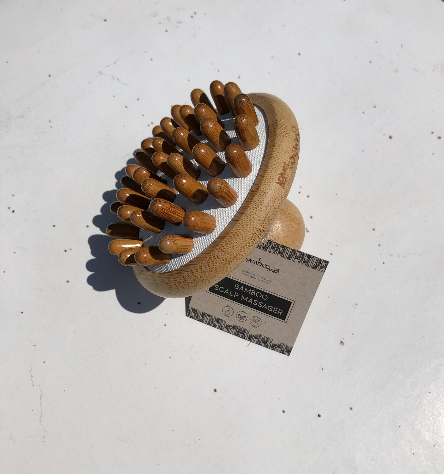 Bamboo Stimulating Scalp Massager | Haircare Bestseller