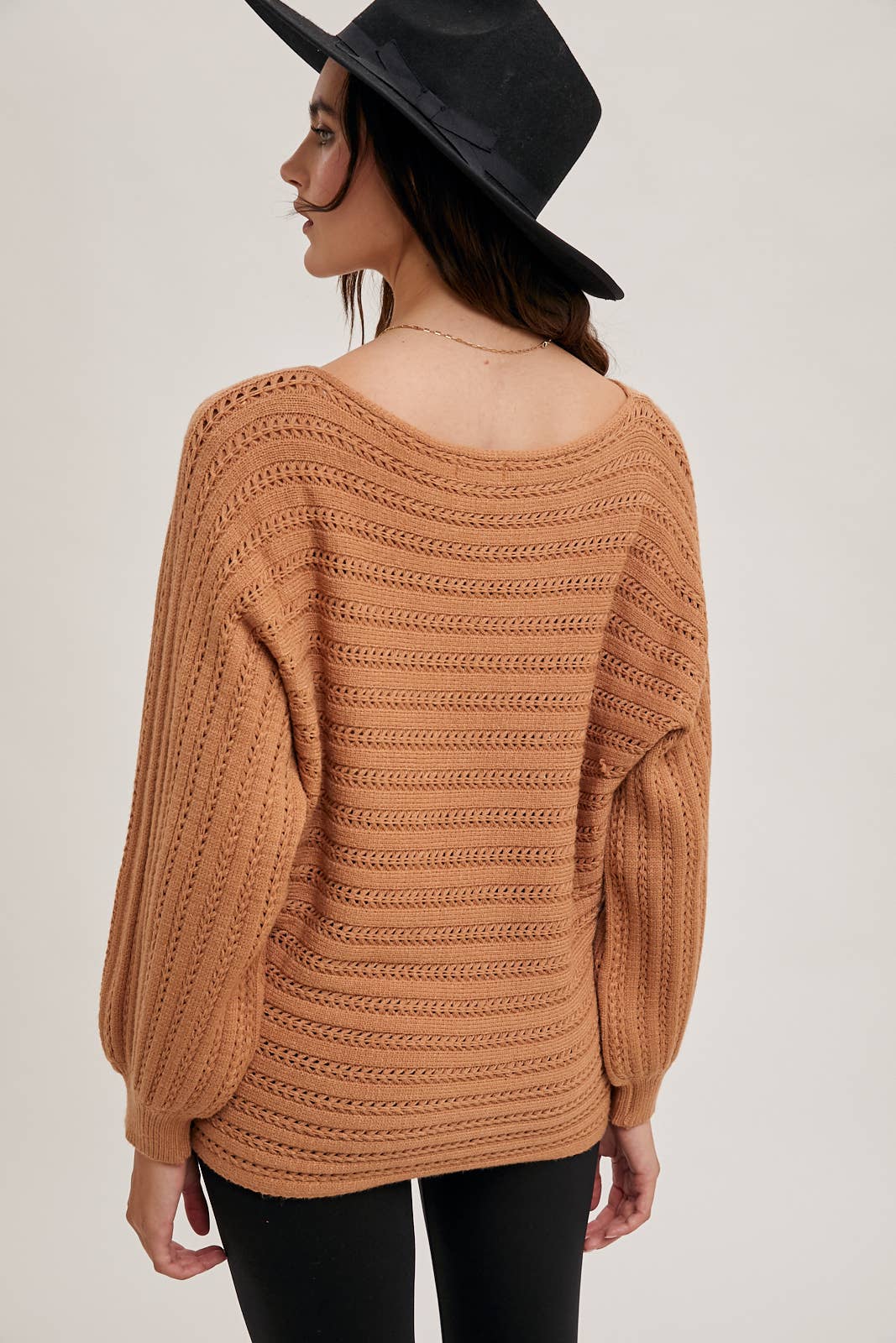 TEXTURED VERSATILE SWEATER PULLOVER