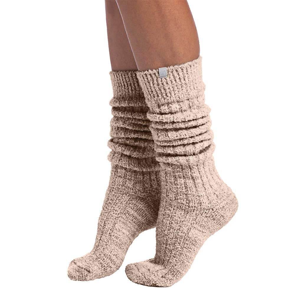 Slouchy Marshmallow Socks