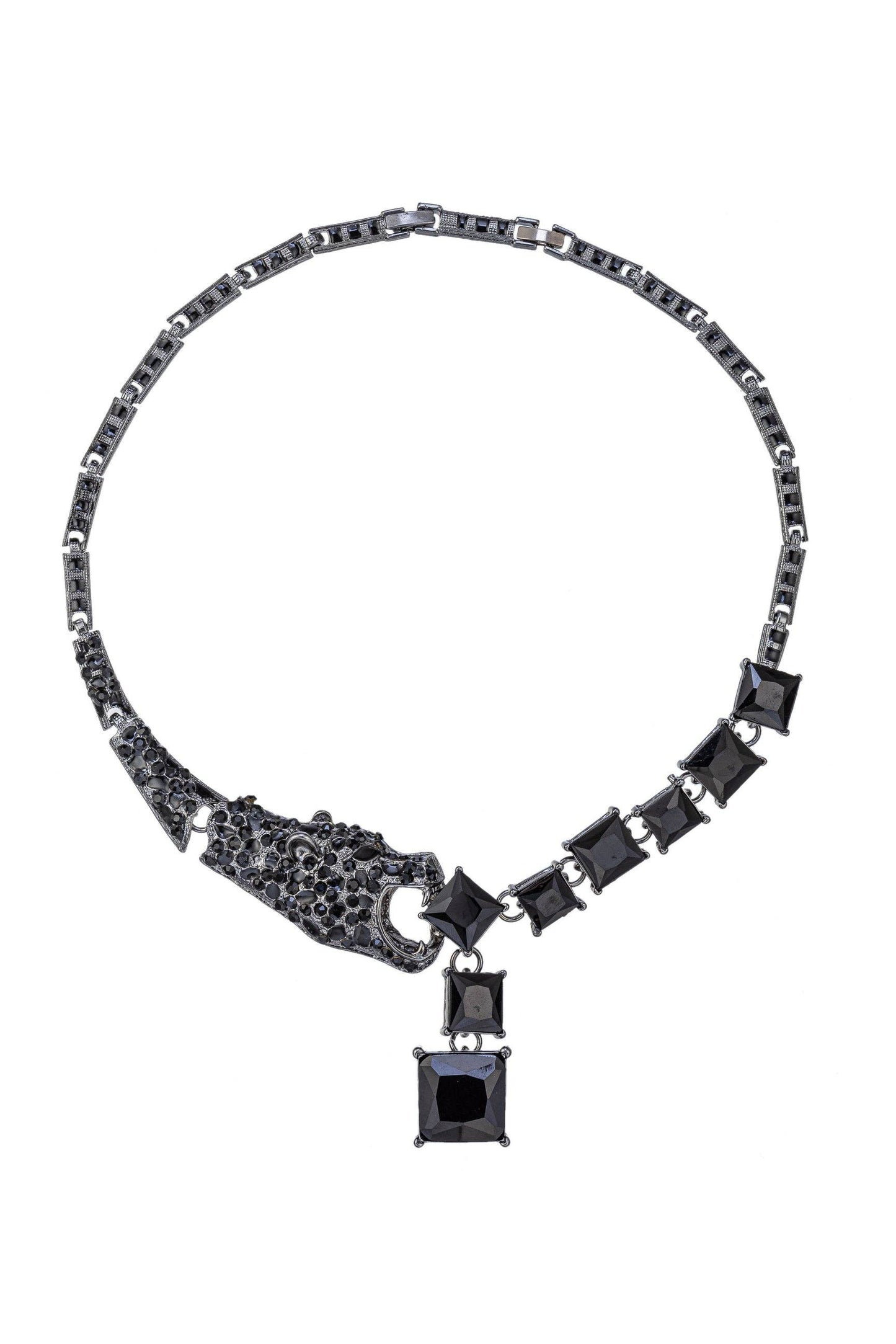 Leopard Necklace - Black
