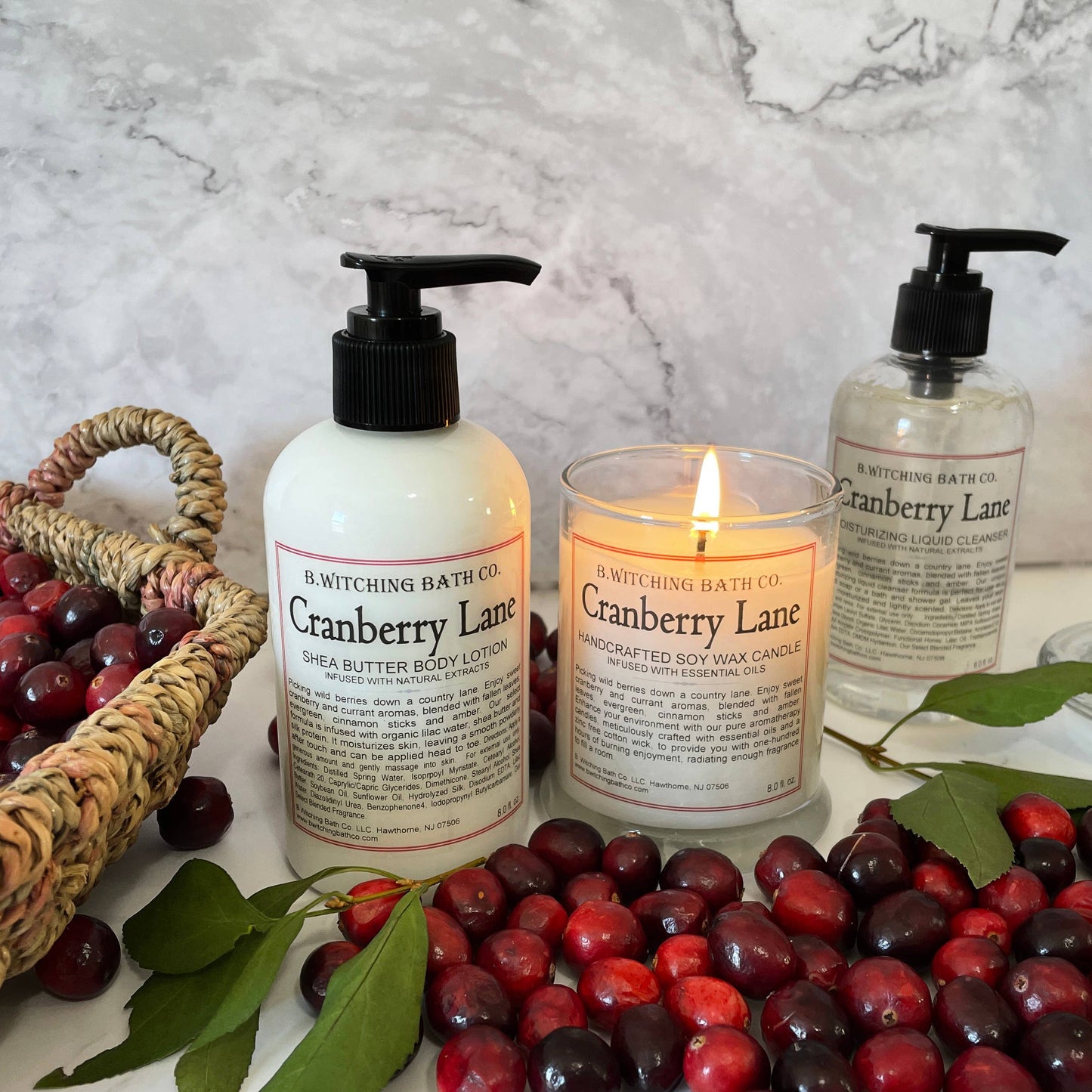 Cranberry Lane Hand & Body Lotion 8oz