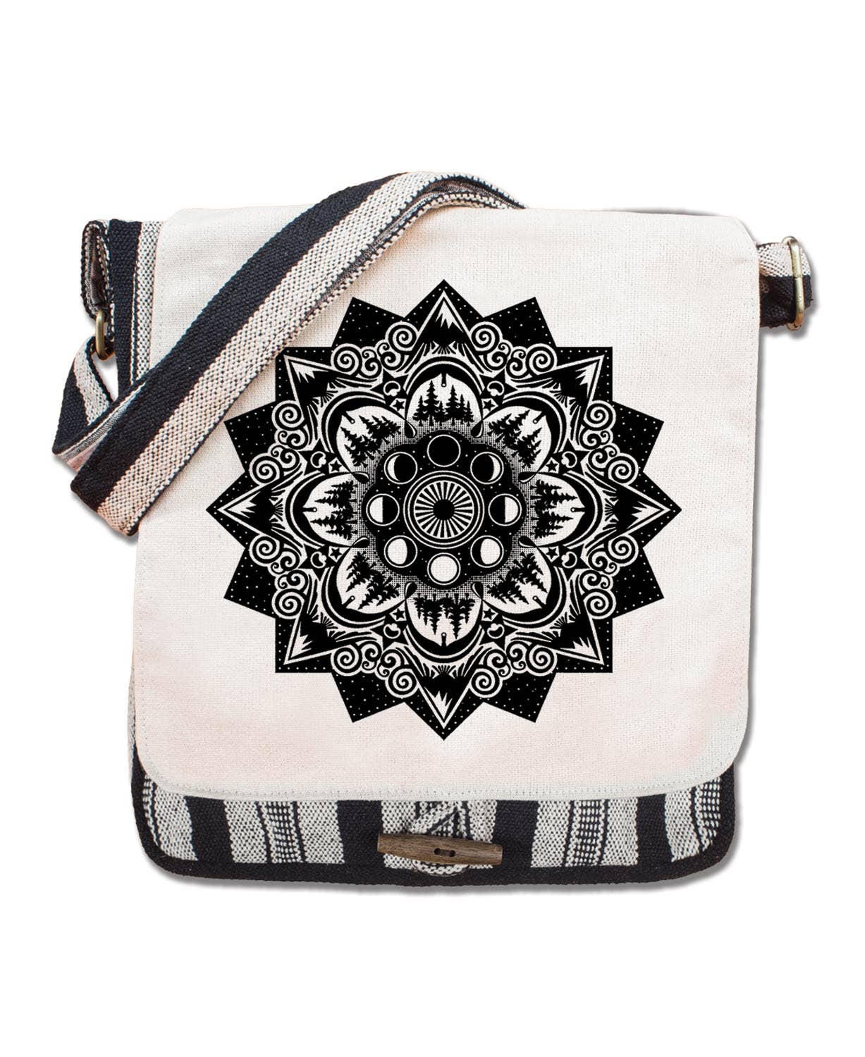 Mountain Mandala Messenger Bag