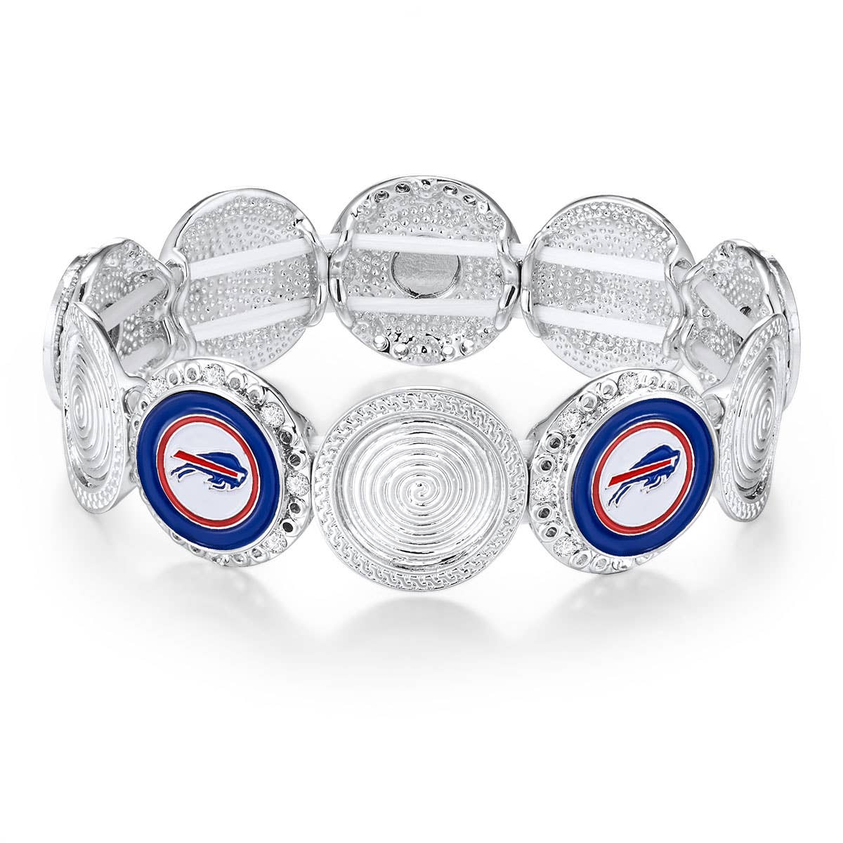NFL Buffalo Bills Stretch Logo Bracelet