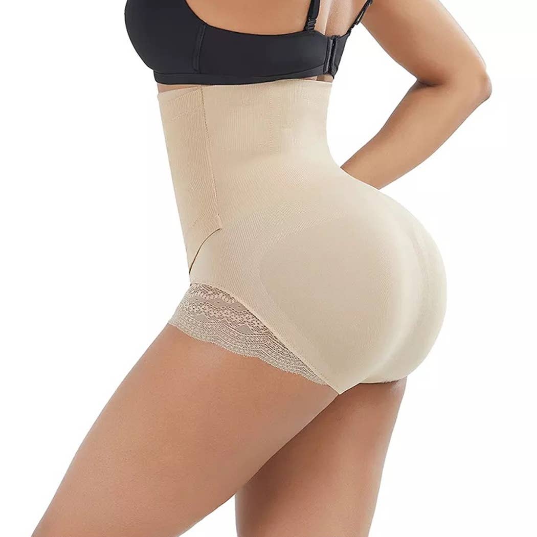 Slimming Belly Seamless Brief Panty For Weight Loss: Nude / XS-S