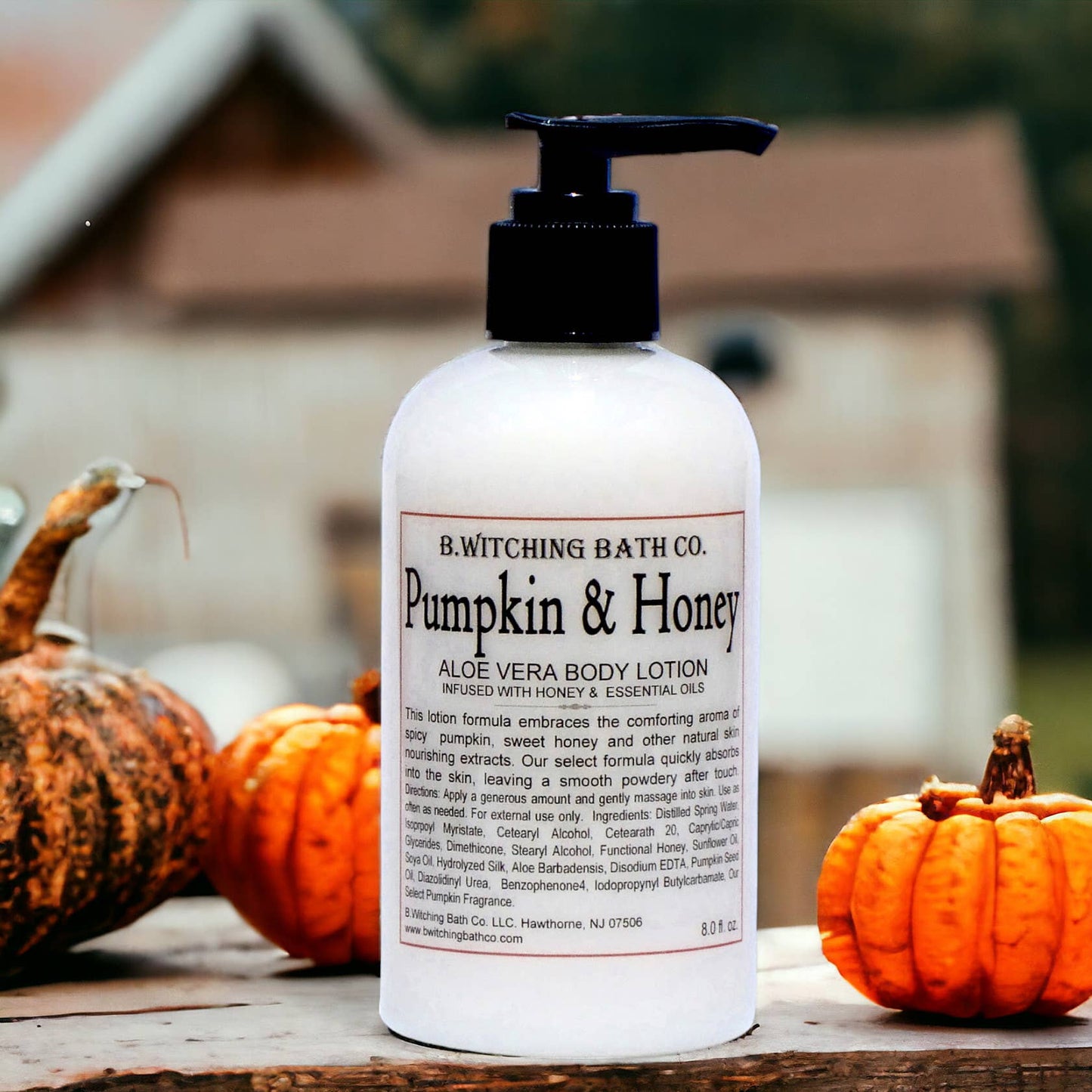Pumpkin & Honey Aloe Vera Body Lotion 8oz.