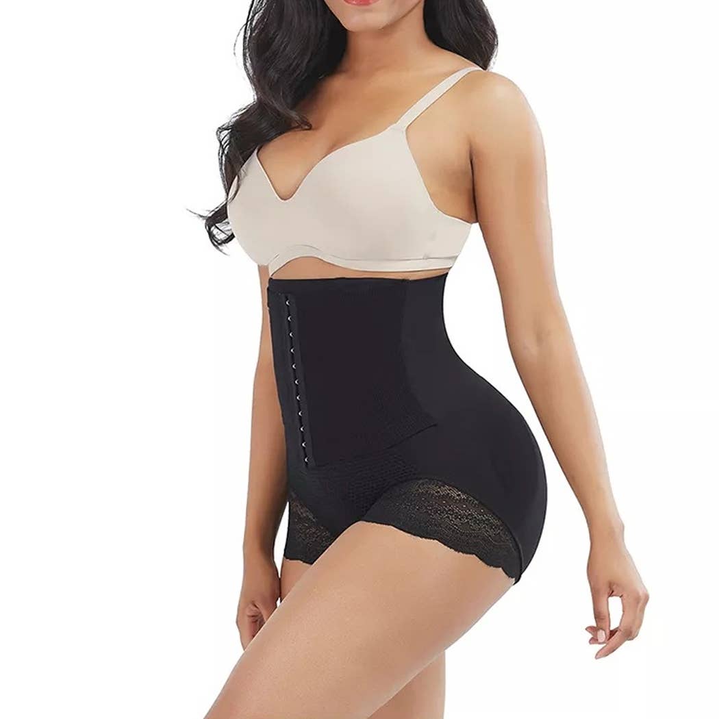 Slimming Belly Seamless Brief Panty For Weight Loss: Nude / XL-XXL