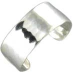 Hammered Strip Ear Cuff