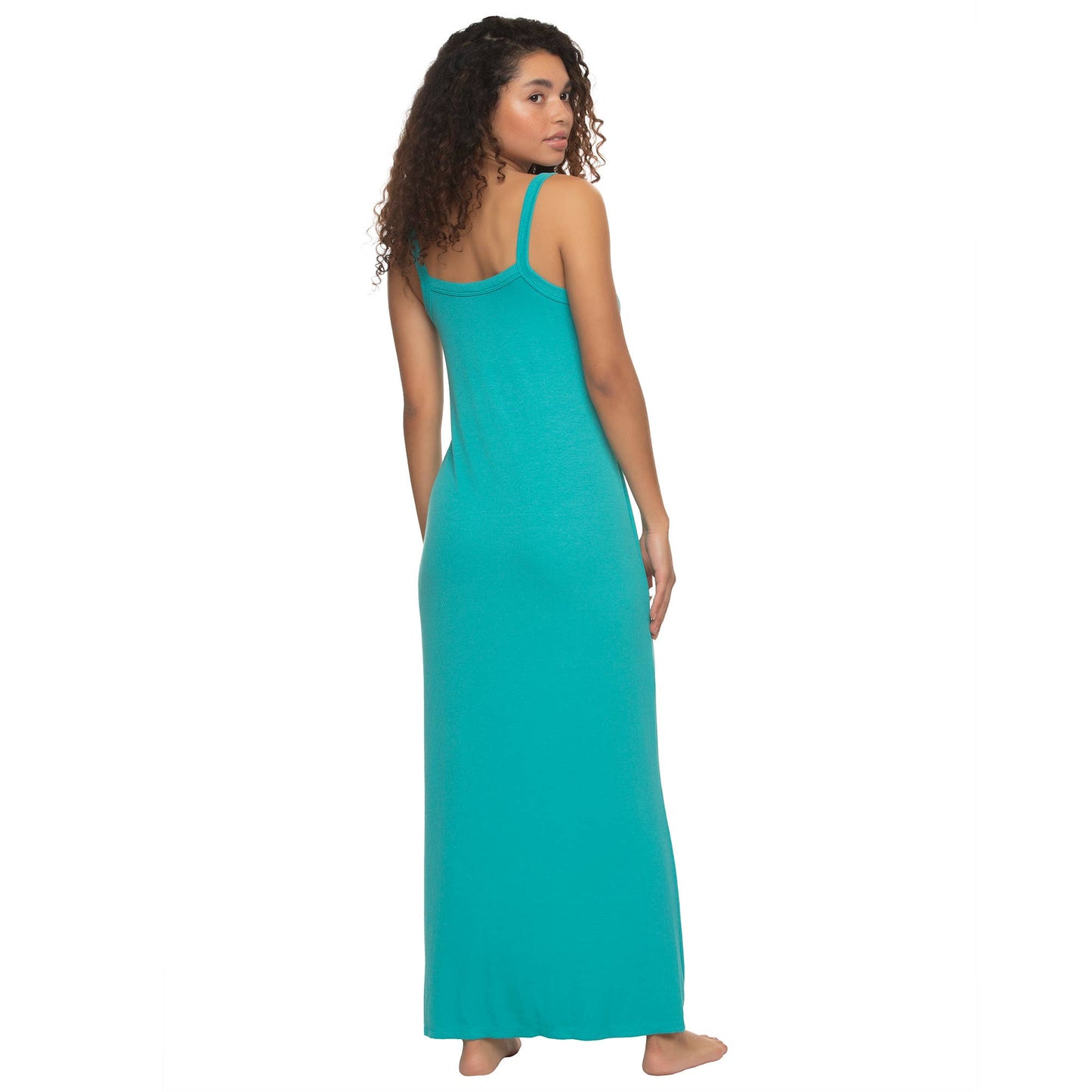 Primavera Soft Rib Lounge Dress: Odyssey Gray (OGY) / XL