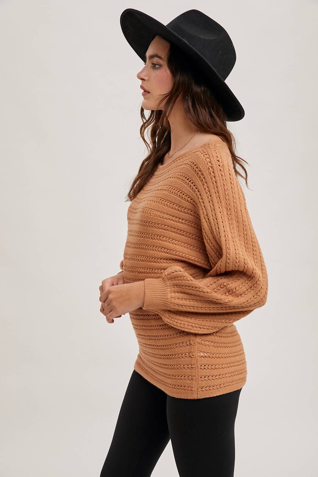 TEXTURED VERSATILE SWEATER PULLOVER
