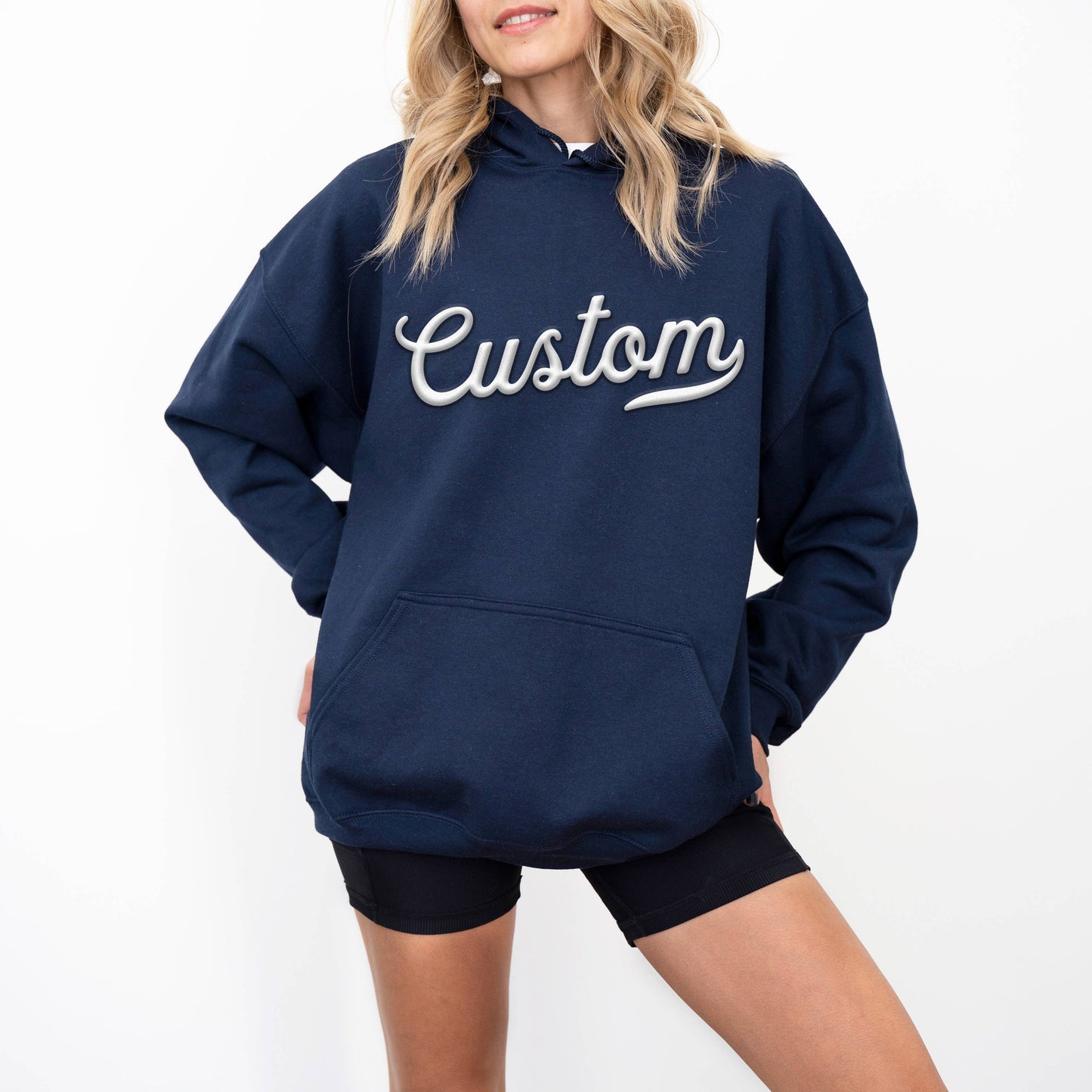 What's Your Truth Print Unisex HOODIE: Black / M