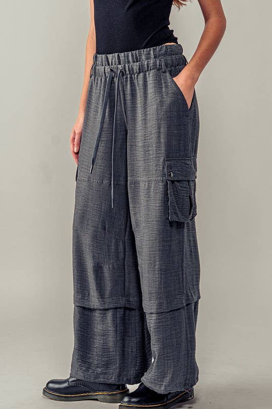 **Everywhere Linen Cargo Pants