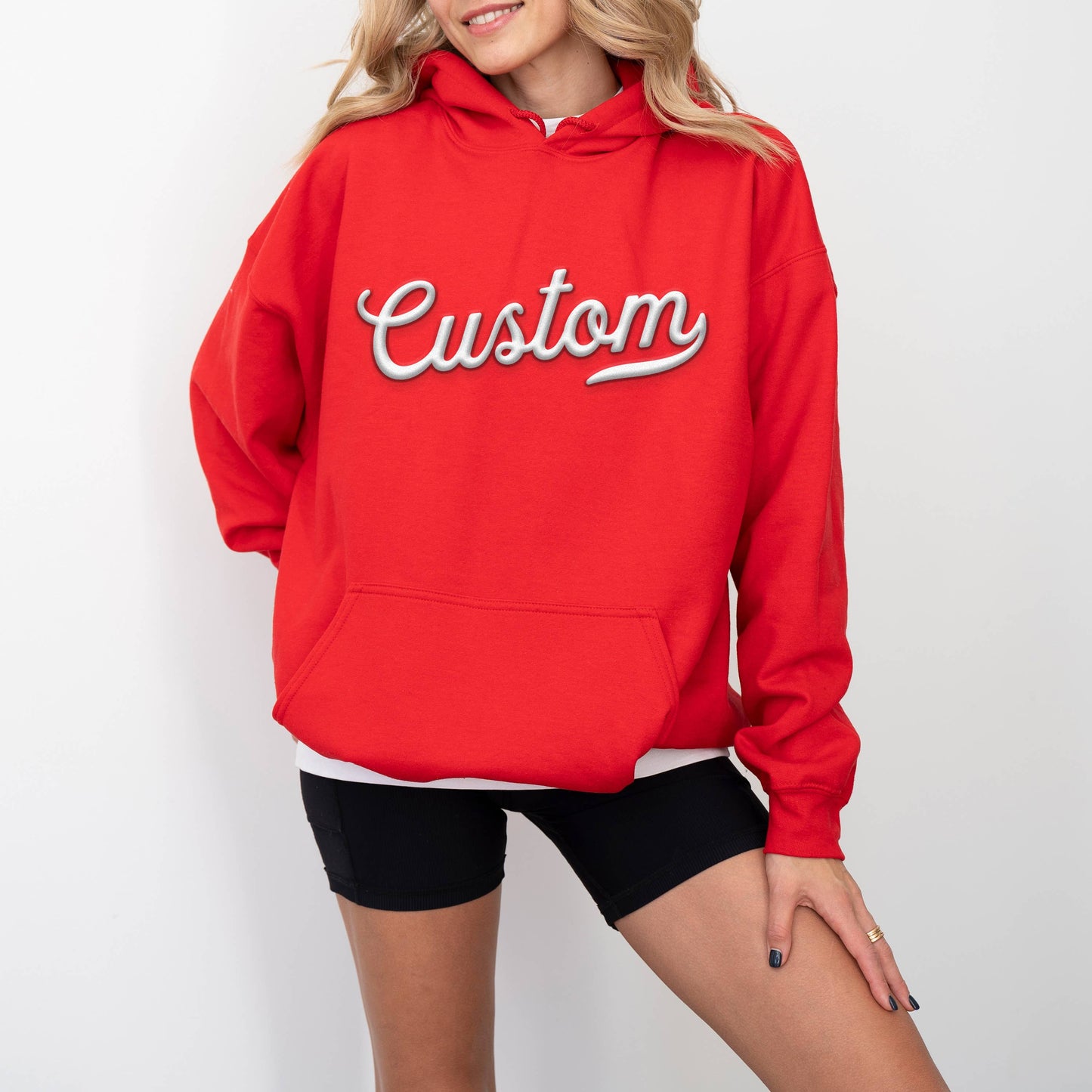What's Your Truth Print Unisex HOODIE: Black / M