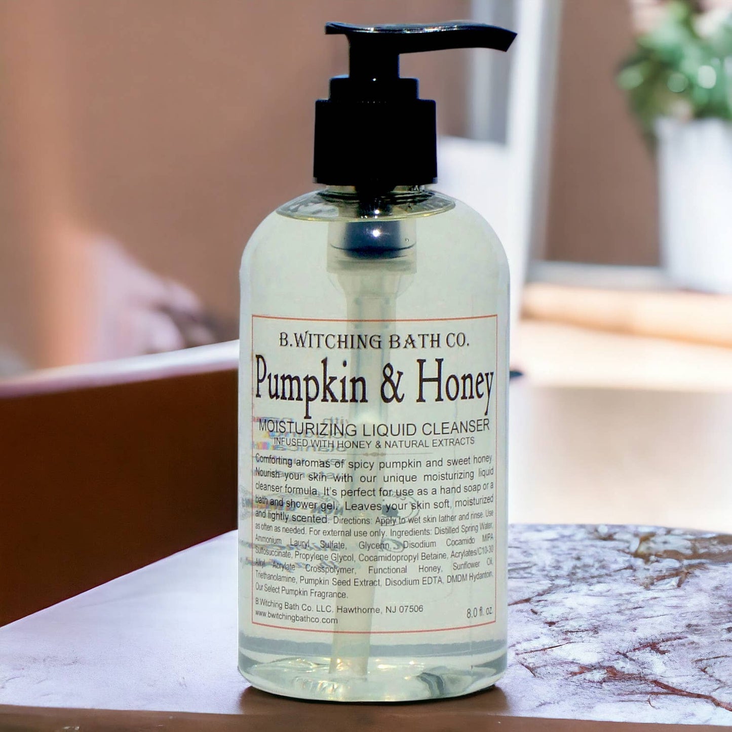 Pumpkin & Honey Moisturizing Liquid Cleansers 8oz