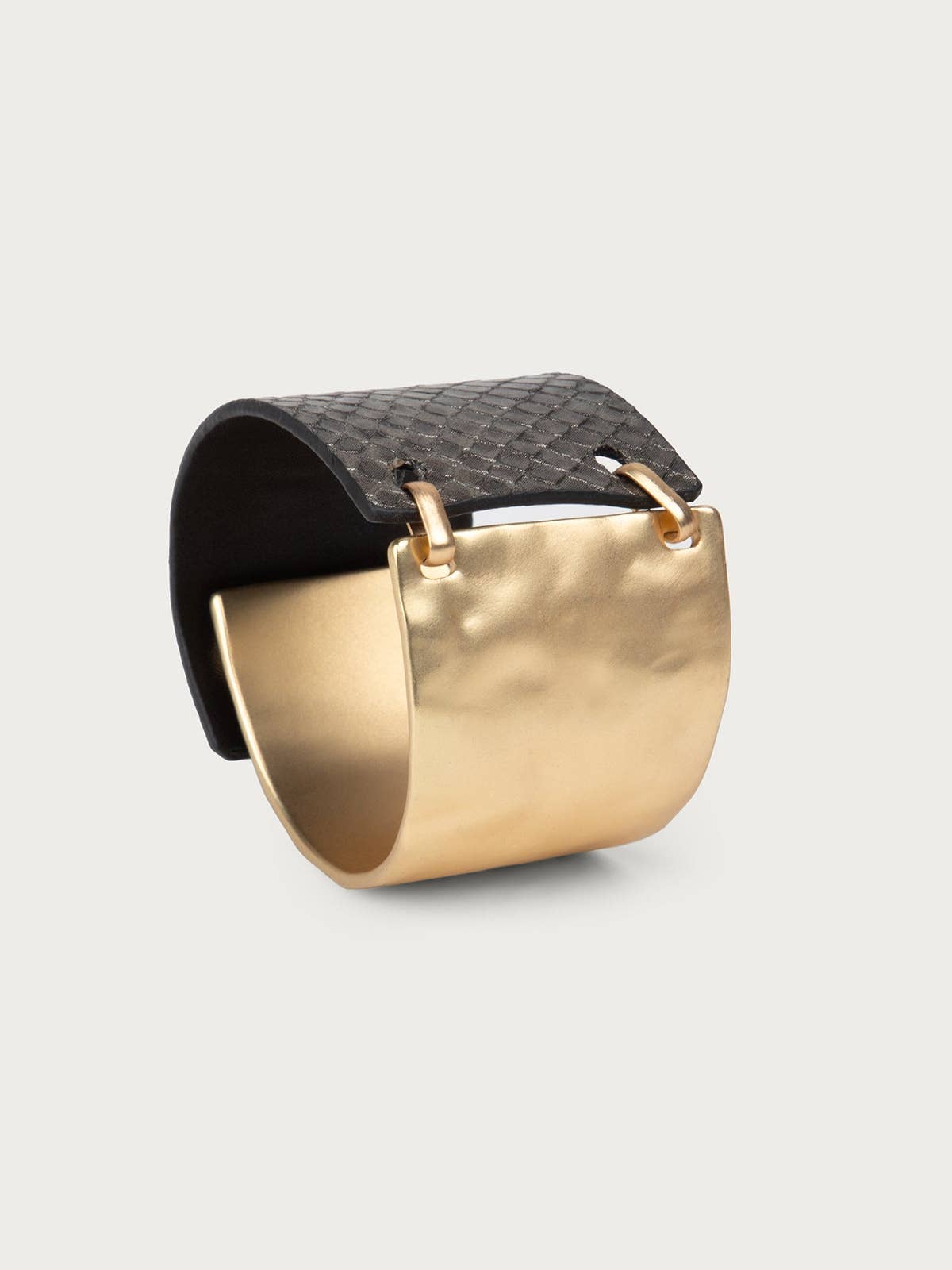 Textured Leather Bracelet