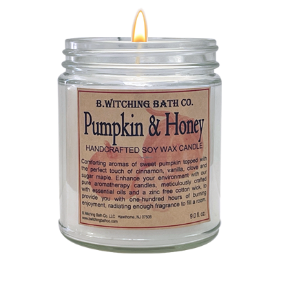 Pumpkin & Honey Soy Wax Candles 9oz