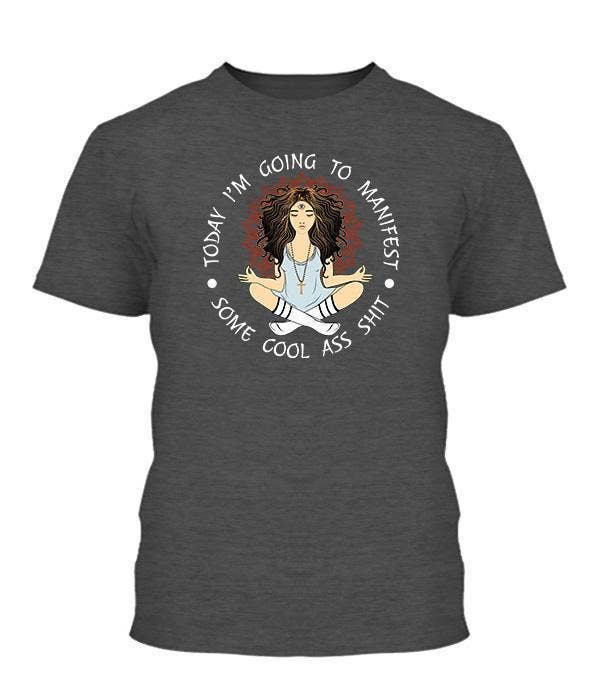 3xToday I'm Gonna Manifest Some Cool Ass Shit: Black / 3XL / Hoodie