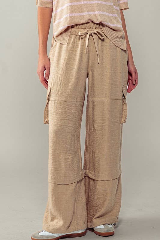 **Everywhere Linen Cargo Pants