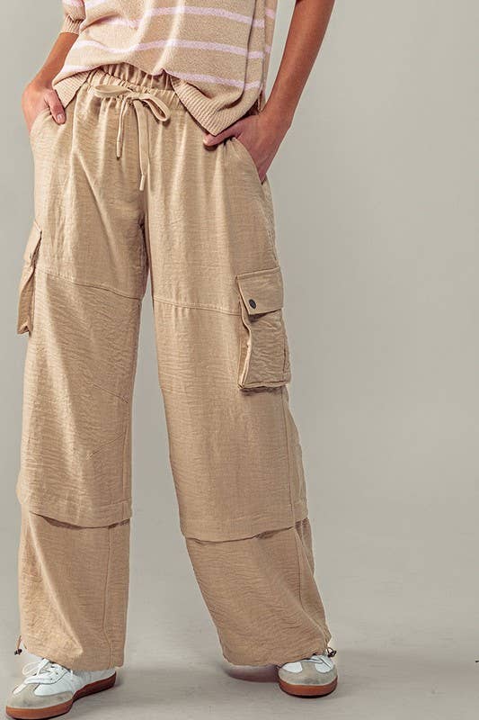 **Everywhere Linen Cargo Pants