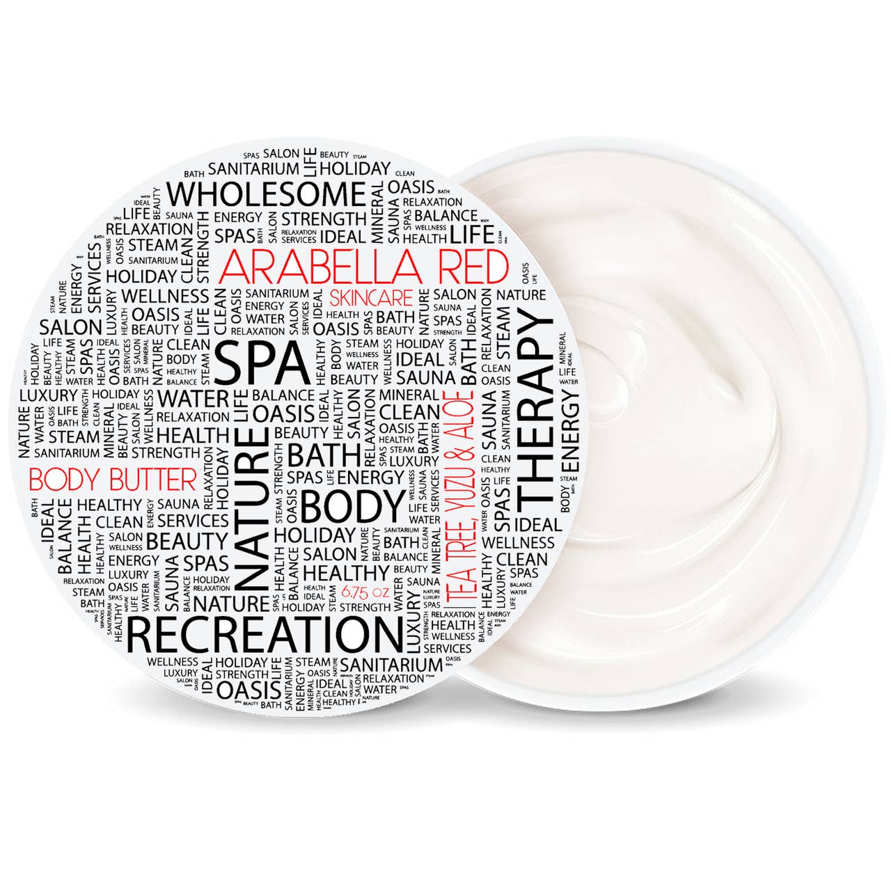 Tea Tree, Yuzu, & Aloe Whipped Body Butter - 6.75oz: Retail Product