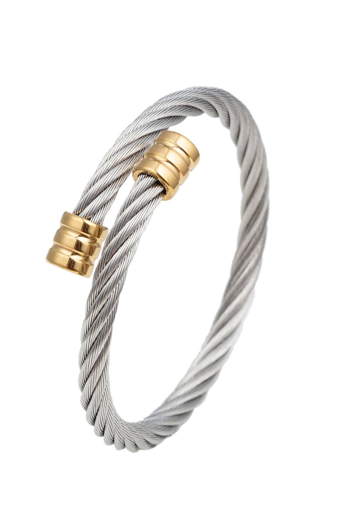 Nicky Cuff Bracelet - Silver