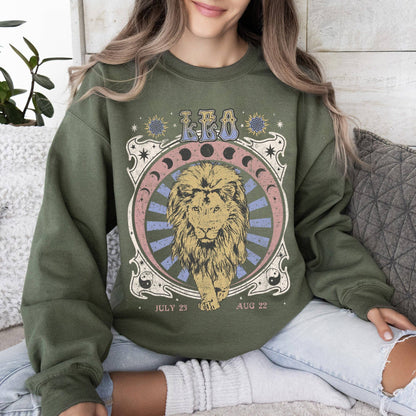 Leo Zodiac, Astrology, Horoscope Sweatshirt