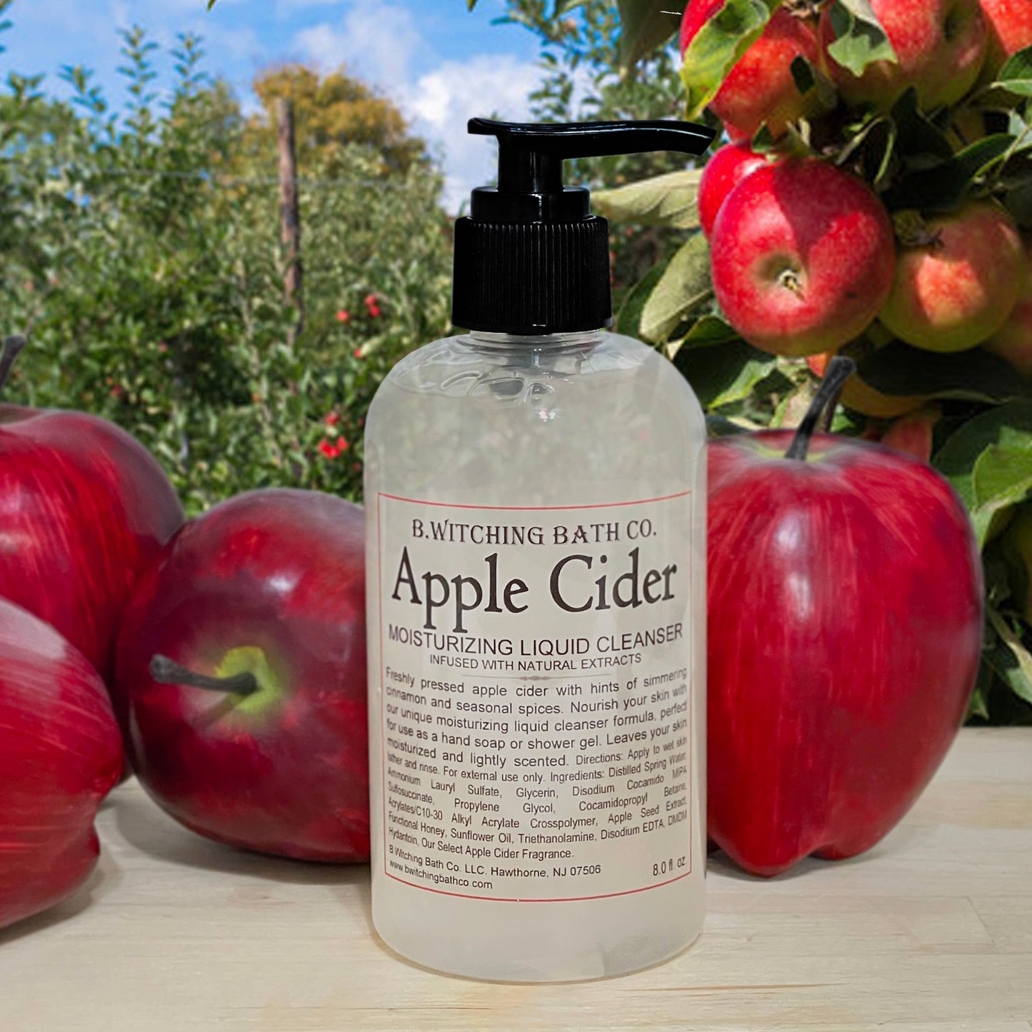 Apple Cider Moisturizing Liquid Cleansers 8oz