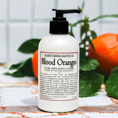 Blood Orange Aloe Vera Body Lotion 8oz.