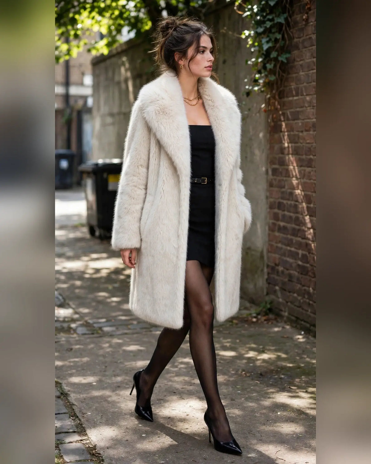 FC0177: The Wild Luxe Statement Coat