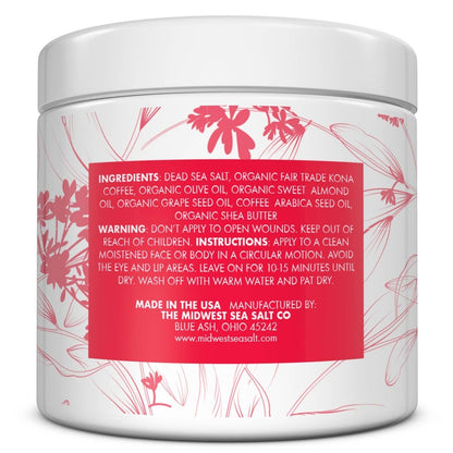 Esna Organics Anti-Cellulite Coffee Scrub - 16oz: Retail Product