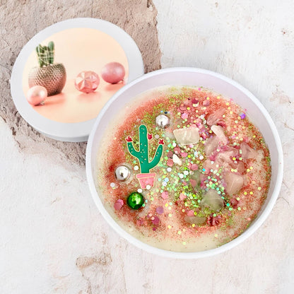 Christmas Cactus Candle | Cactus Pear & Pine | Soy | Vegan
