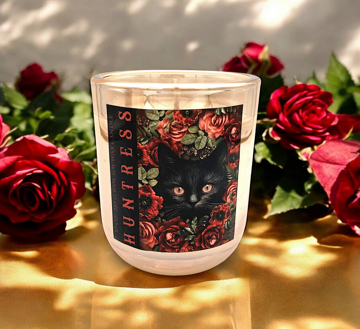Aura Collection Huntress 10 oz Soy Wax Luster Glass Candle