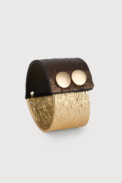 Textured Leather Bracelet