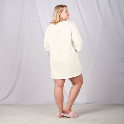 Faceplant Bamboo® and Organic Cotton Oversized boyfriend tee: Black / Large/X-Large