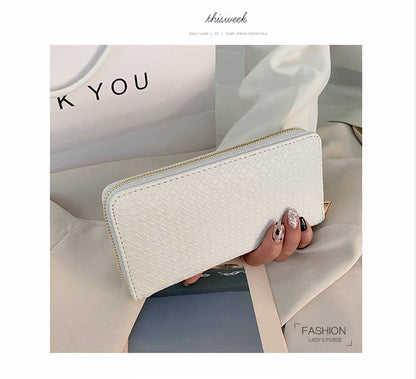 Designer Wallet Card Holder: Grey