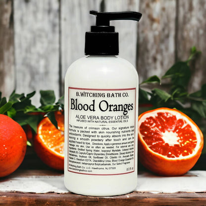 Blood Orange Aloe Vera Body Lotion 8oz.