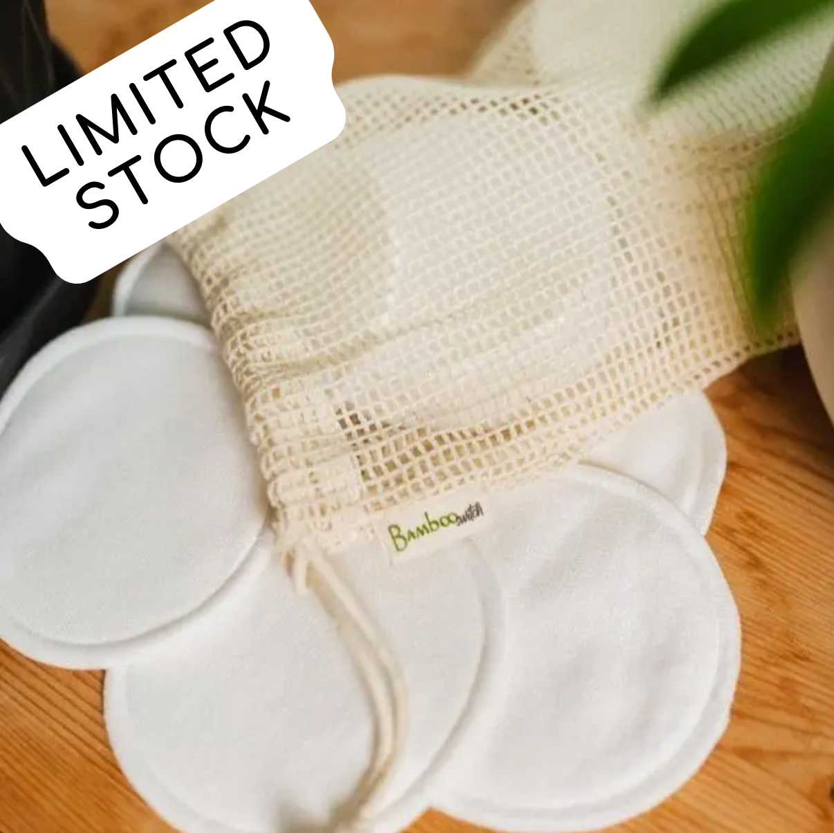 Set of 20 - Reusable Bamboo Cotton Facial Rounds