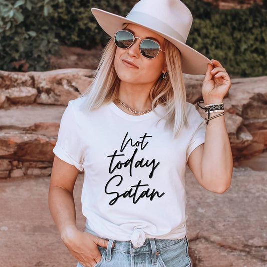 Not Today Satan T-shirt