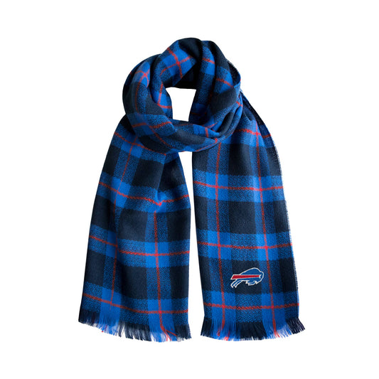 NFL Buffalo Bills Plaid Blanket Scarf